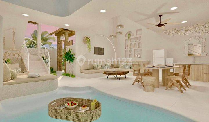 Villa Baru Santorini 2 Lantai Akses Mudah Dekat Pantai Jimbaran 1