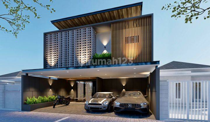 New House Modern Minimalist Concept In The Center Of Sanur And Fully Furnished 2