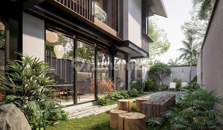 Rumah Semi Villa With Swimming Pool View Laut Selangkah Pantai 1