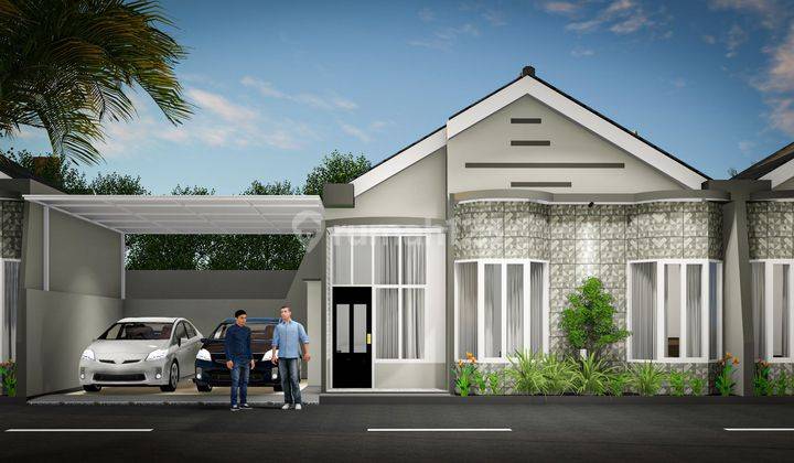 Rumah Modern Desain Eropa Clasik Di WolterMonginsidi pedurungan  1