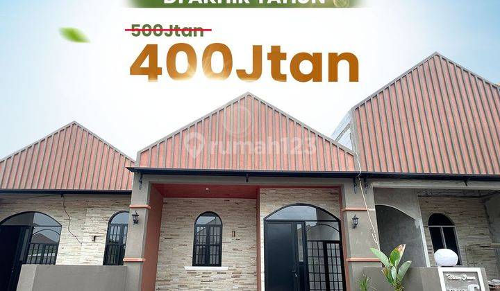 Rumah Promo 400jtan Free Costum Desain Modern 1