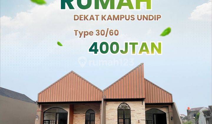 Promo Rumah Murah Mewah 400jtan Lokasi Strategis Di Tembalang  2