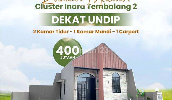 Rumah Cluster Area Undip Tembalang Fasilitas Lengkap  1