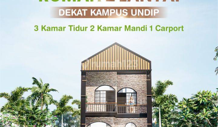 Rumah Cluster Tembalang 400jtan Desain Eropa Modern  2