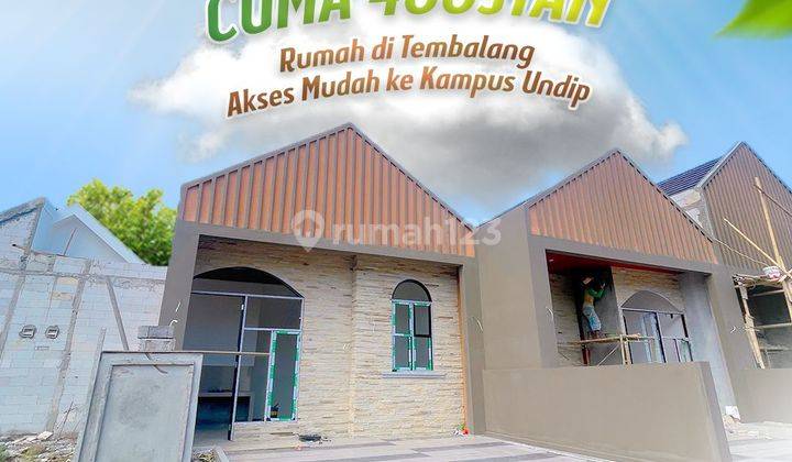 Rumah Cluster Modern Di Tembalang Dekat Undip  1