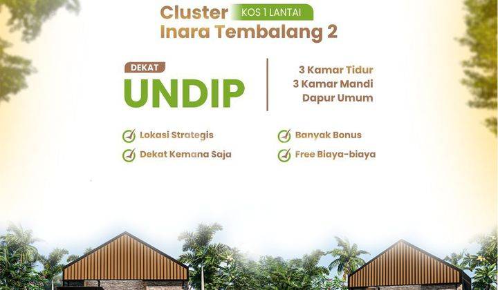 Rumah Kos Eksklusif Di Tembalang 5menit Ke Undip  2