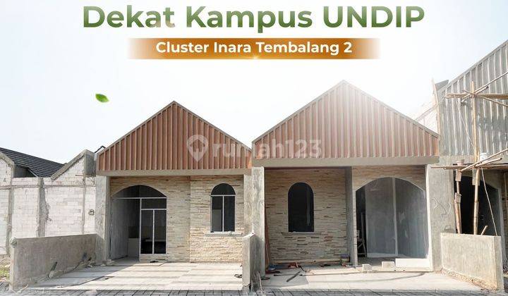 Rumah Cluster Tembalang 400jtan Desain Eropa Modern  1