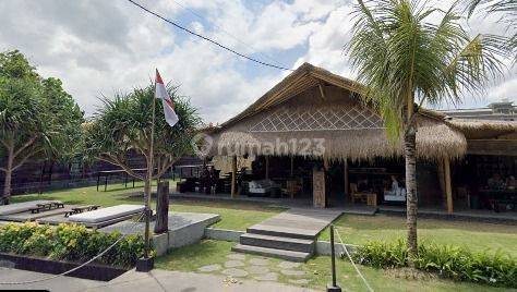 Land for sale by the beach in Canggu Bali suitable for a restaurant, cafe