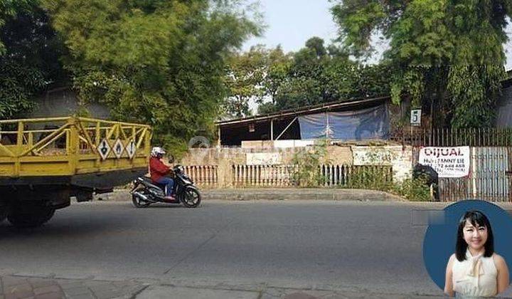 Tanah di Jl KH Mas Mansyur Akses dekat ke jl Daan Mogot dan Green Lake City 1