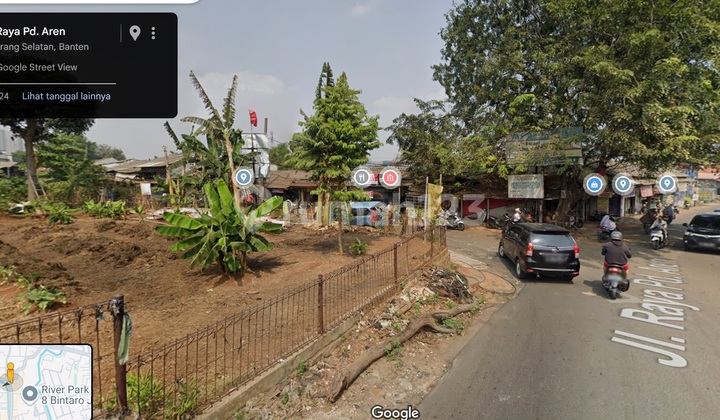 Most Promising and Strategic Land on Pondok Aren Raya Street, South Tangerang.