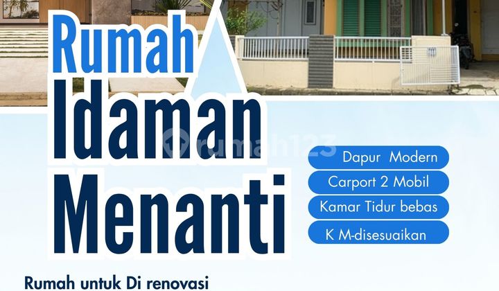 Rumah Luas Tanah 194 M2, di Cendana Residence , Pamulang