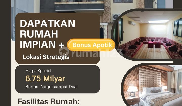 Buy a Strategic House with Pharmacy Bonus, in Kencanaloka BSD