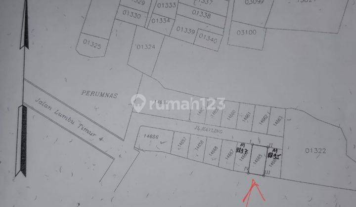 DiJual Cepat & Murah - Tanah Kavling Perum.Griya Makrik Asri - Rawa Lumbu - Bekasi 1