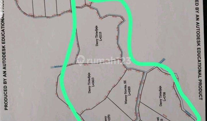 Dijual Tanah Dekat Tempat Wisata + Pinggir Jln Alternatif Puncak 2 - Cibadak 2