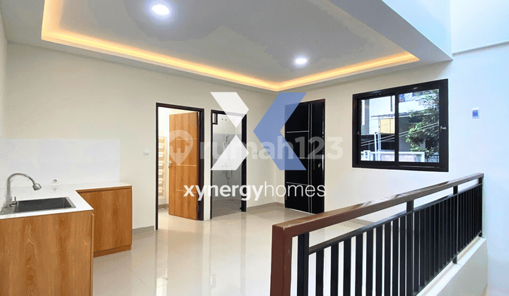 Rumah Baru 2 Lantai SHM One Gate System Keamanan 24 Jam Lokasi Strategis di Cihanjuang Kab. Bandung Barat