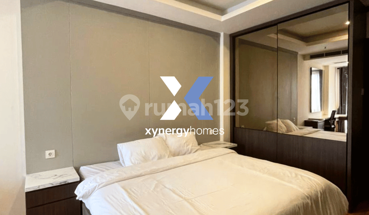 Fully Furnished Onyx Type Apartment with Pool View at Hegarmanah Residence Bandung