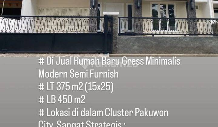 Rumah Premium di Cluster Pakuwon City, Surabaya 1