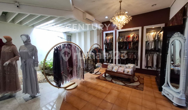 Ruang Usaha 1 Lantai Disewakan di Jalan Utama Cipete Raya