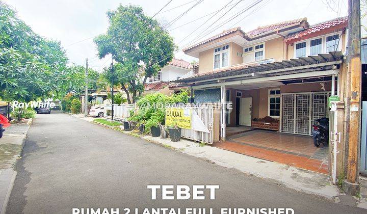 Rumah 2 Lantai Dalam Komplek Full Furnished di Tebet SHM 1