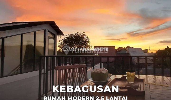 Rumah Modern Siap Huni 2,5 Lantai di Kebagusan Jaksel 1