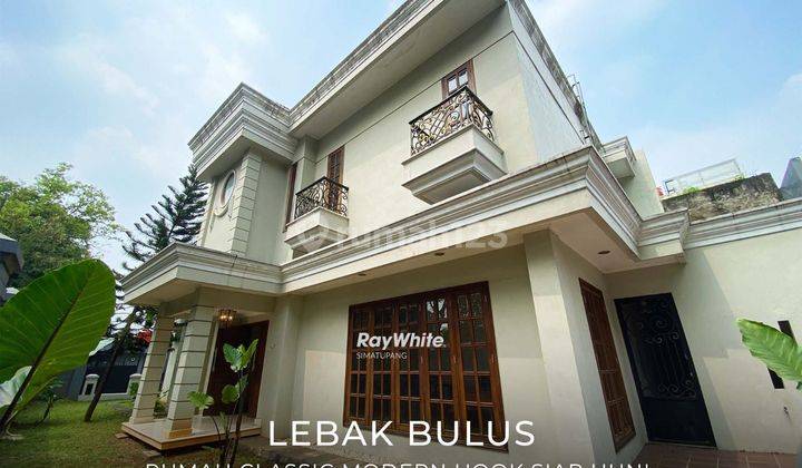 Rumah Classic Modern di Hook Siap Huni Komp. Pertanian 1