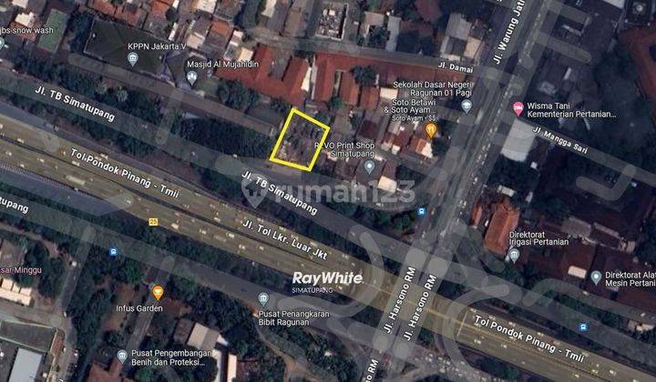 Tanah Kosong Luas Strategis Pinggir Jalan TB Simatupang 2