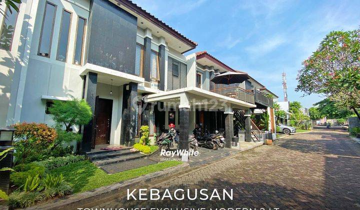 Rumah Modern 2 Lantai dalam Townhouse Exclusive di Kebagusan 1