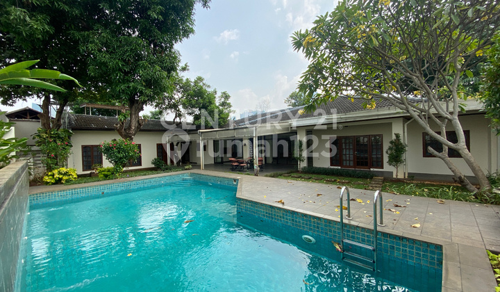 Rumah Luas Dengan Kolam Renang Disewakan Di Area Kuningan 1