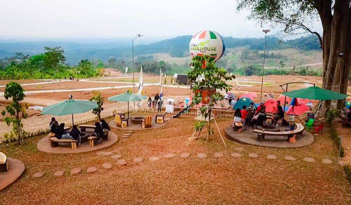 TANAH MURAH PINGGIR JALAN AKSES PUNCAK 2, 49 JUTAAN 100 METER 2