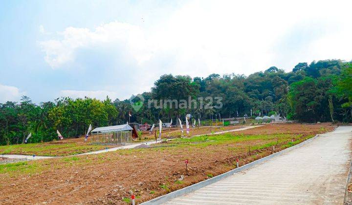 JUAL TANAH SHM PINGGIR JALAN VIEW GUNUNG DI BOGOR 1