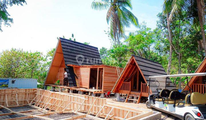 Dijual segera tanah SHM untuk VILLA kayu 2