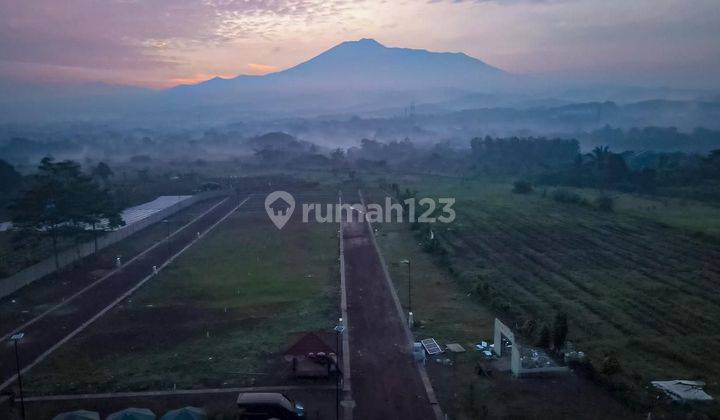 Tanah 100 m² SHM View Gunung Salak Dan Gede Pangrango  2