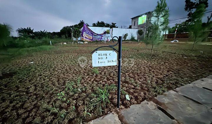 TANAH DIJUAL DEKAT GERBANG TOL CIGOMBONG SHM 1