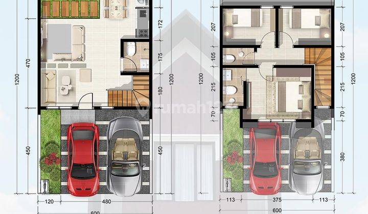 Rumah Baru Jalan Poros Antang Dekat Kampus Kesehatan Antang Makasssar 2