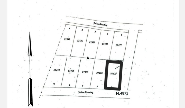 Tanah Strategis di Dalam Cluster Perumahan Az-Zahra Pilar Cikarang Utara
