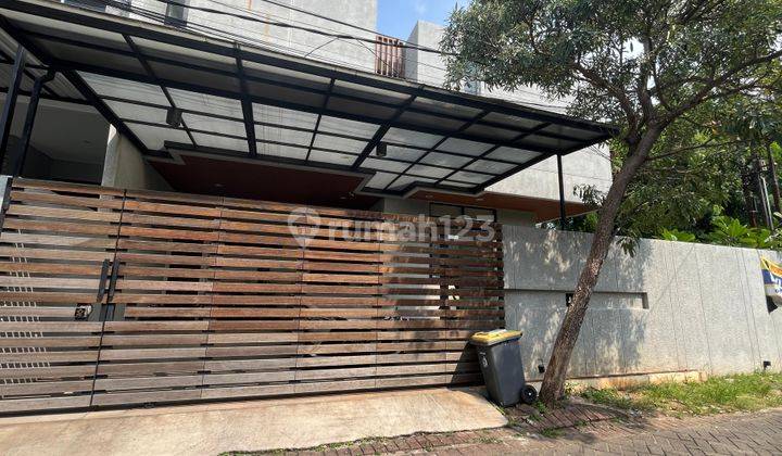 Rumah Hook Desain Modern Full Furnished Di Citra 2 1