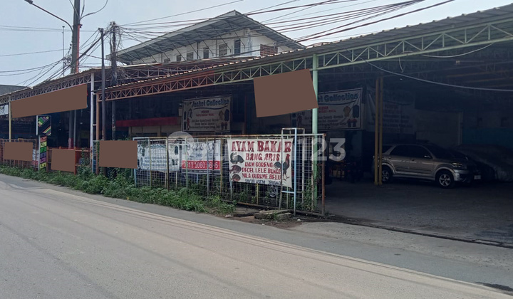 Ruang Usaha Hitung Tanah dan Strategis Pinggir Jalan Raya