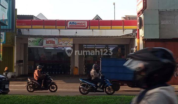 Ruang Usaha Ex Alfamart Lokasi Strategis Pinggir Jalan Graha Raya 2