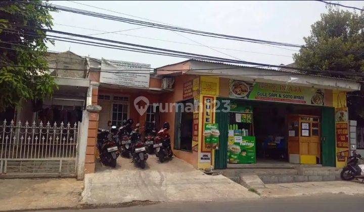 Rumah Lokasi Strategis Pinggir Jalan dan Terdapat 1 Unit Toko 2