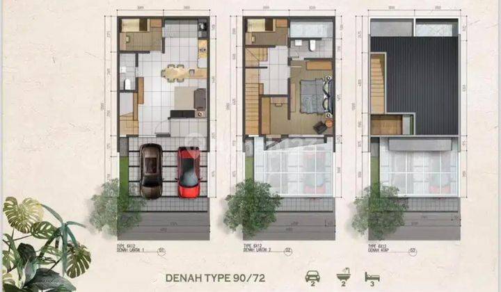 Rumah Brand New Strategis Dekat Stasiun Jombang & Bintaro Jaya 2