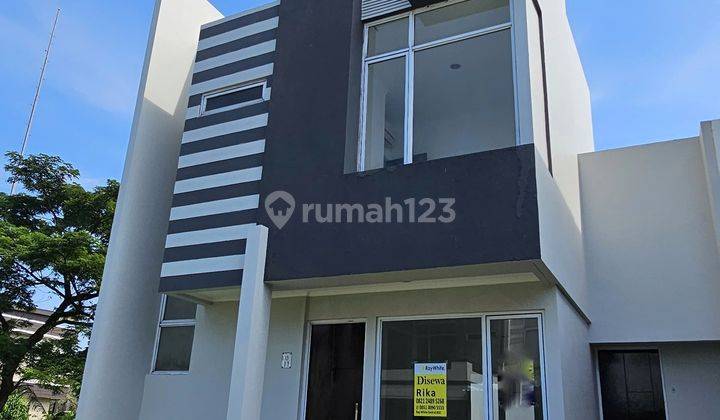 Disewakan Verdant View 4KT baru renov unfurnished dekat KRL, Tol, AEON, GOP 1