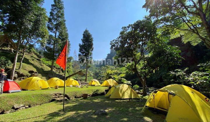 Di jual tanah cidahu udah lengkap area camping  2