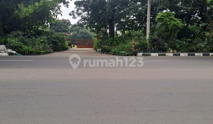 Di Jual Gudang Berikut Tanah Kosong di Jalan Jakarta Bogor