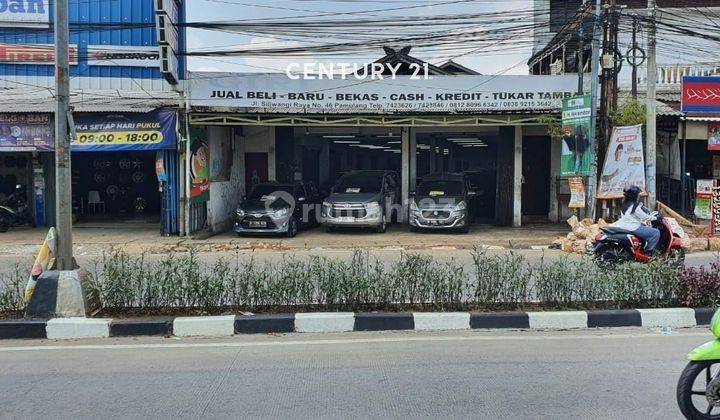 Dijual Showroom Mobil Bekas Strategis Di Jalan Raya Pamulang 1