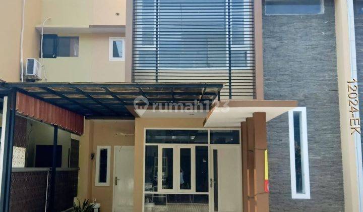 Rumah Dua Lantai Di Bambu Hijau Residence Bambu Apus 1