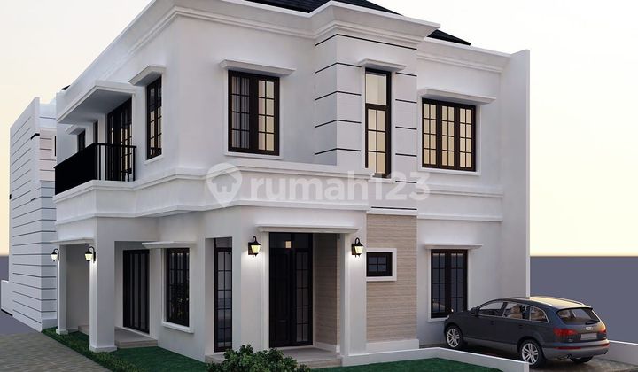 Brand New House Design Classic Luxury In Bsd Foresta