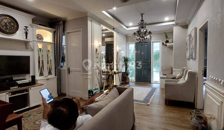 Rumah Cantik Siap Huni Model Klasik di BSD Delatinos  2