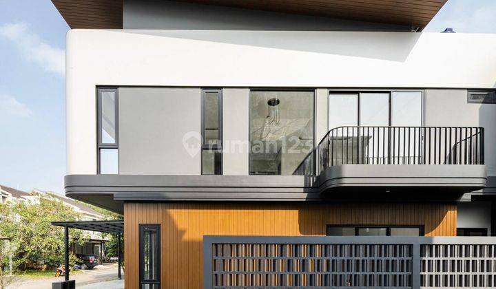 Brand New House Contemporary Tropical Design Di Bsd The Icon 2