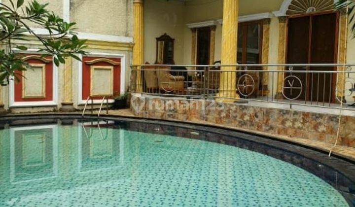 Rumah Mewah Pool MURAH BU di Jaka Sampurna Deket Tol Becakayu 1