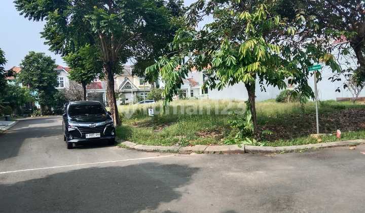 Tanah hoek lokasi strategis di dalam perumahan Delta Mas